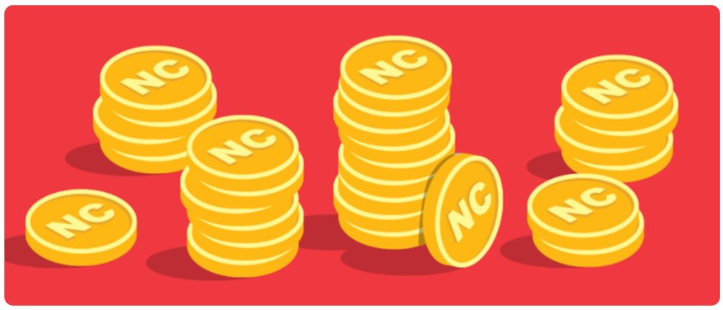 ネイティブキャンプのコインの画像